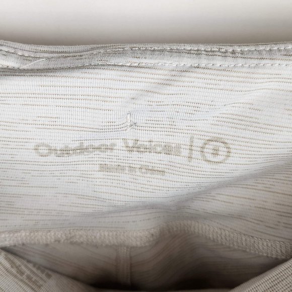 Outdoor Voices Heathered White/Gray 7/8 Leggings sz S Flawed - Picture 6 of 7